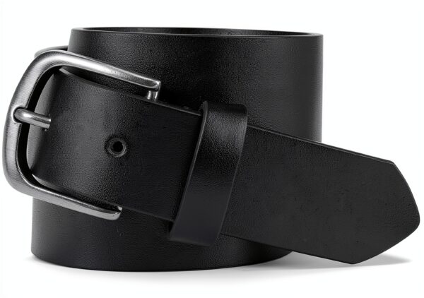 Boys Faux Leather Belt Adjustable Buckle The Childrens Place-0