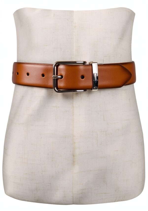 Tommy Hilfiger Boys Reversible Belt Brown Black Sports-4