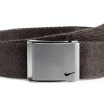 Nike Boys Belt Accufit Technology Light Charcoal One Size-0
