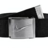 Nike Boys Golf Belt Reversible Stretch Web Black-0