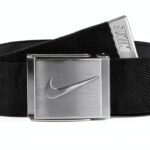 Nike Boys Golf Belt Reversible Stretch Web Black-0