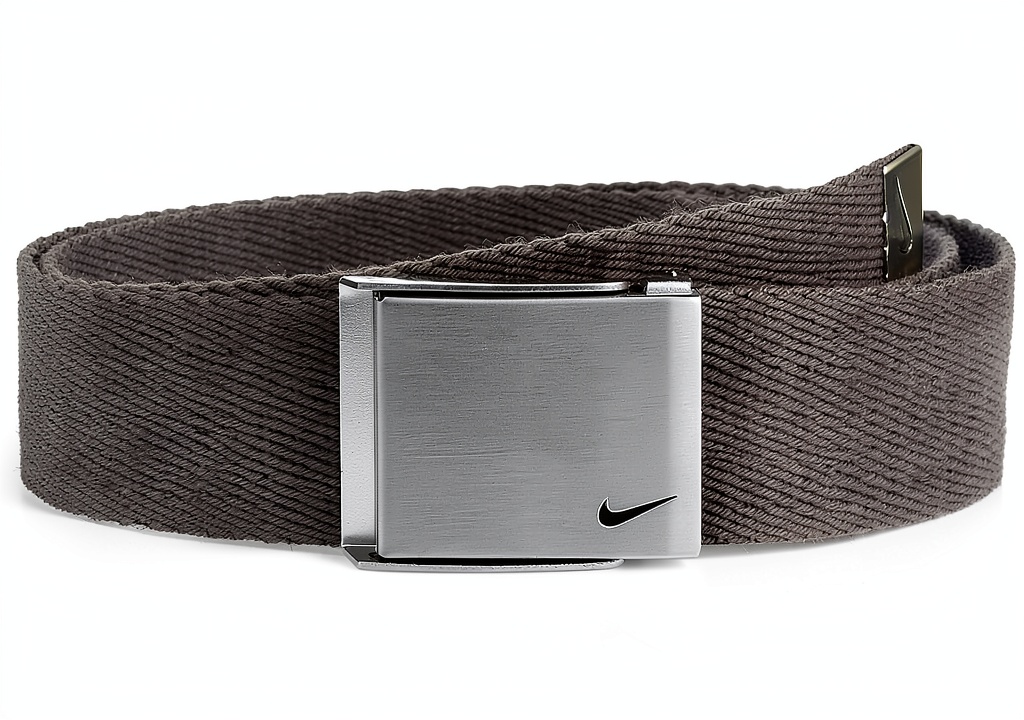 Nike boys belt with Accufit technology on a pair of pants