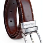 Steve Madden Boys Reversible Belt Vegan Leather Sizes-0