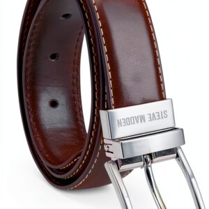 Steve Madden Boys Reversible Belt Vegan Leather Sizes-0