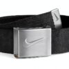 Nike Boys Golf Belt Reversible Stretch Web Black-1