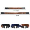 LXUEJIE Boys No Buckle Belt Stretch Elastic Adjustable-1