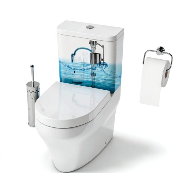 Toilet Repair Kit Psiriol Black Rubber Design-3