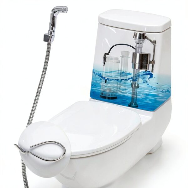 Toilet Repair Kit Psiriol Black Rubber Design-4