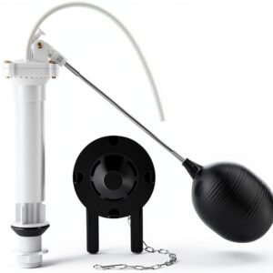 Toilet Tank Repair Kit Dreyoo Plastic Rubber Build-0
