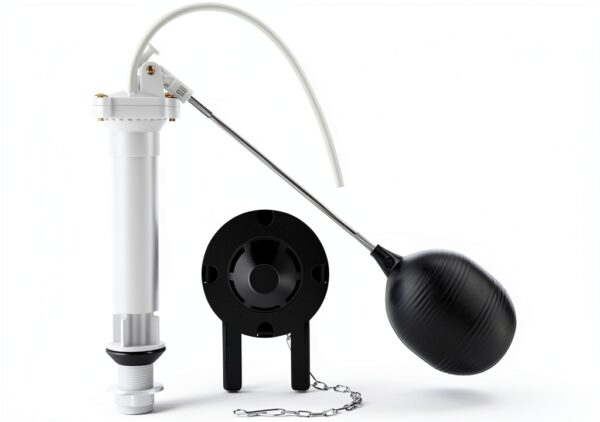 Toilet Tank Repair Kit Dreyoo Plastic Rubber Build-0