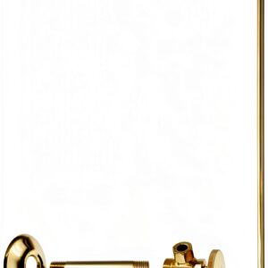 Compression Angle Stop Valve Westbrass Brass-0
