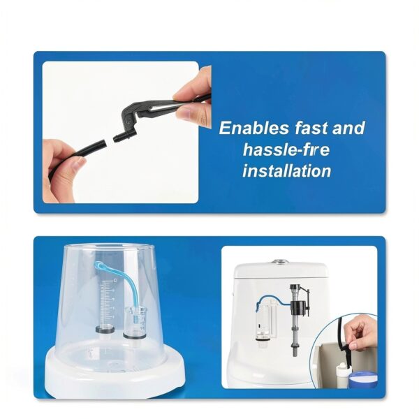 Toilet Repair Kit Psiriol Black Rubber Design-2