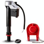 Korky 2 Inch Toilet Flapper Kit Silver Rubber Fill Valve 818MP-0