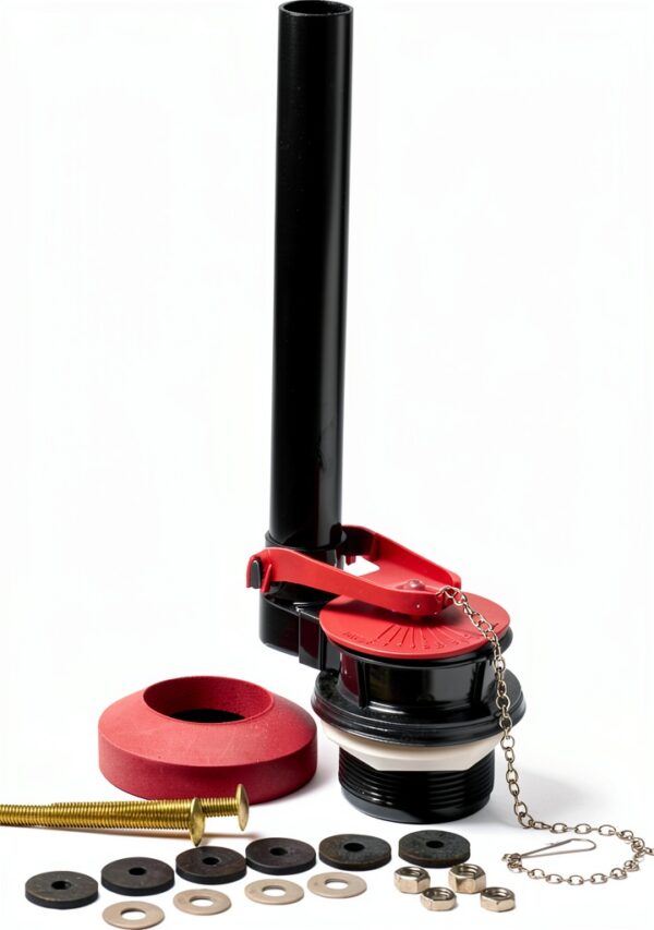 Fluidmaster PerforMAX Toilet Repair Kit 1 Install Fill Valve Flapper-3