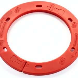 Oatey Toilet Flange Spacer 0.25 Inch Red Round Plastic Extender-0