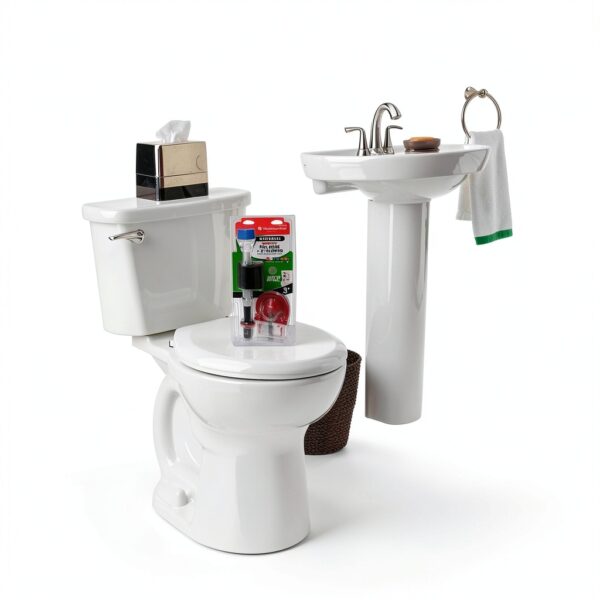 Fluidmaster PerforMAX Toilet Fill Valve Kit with 3‑Inch Flapper-6
