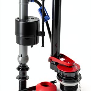 Fluidmaster PerforMAX Toilet Repair Kit 1 Install Fill Valve Flapper-0