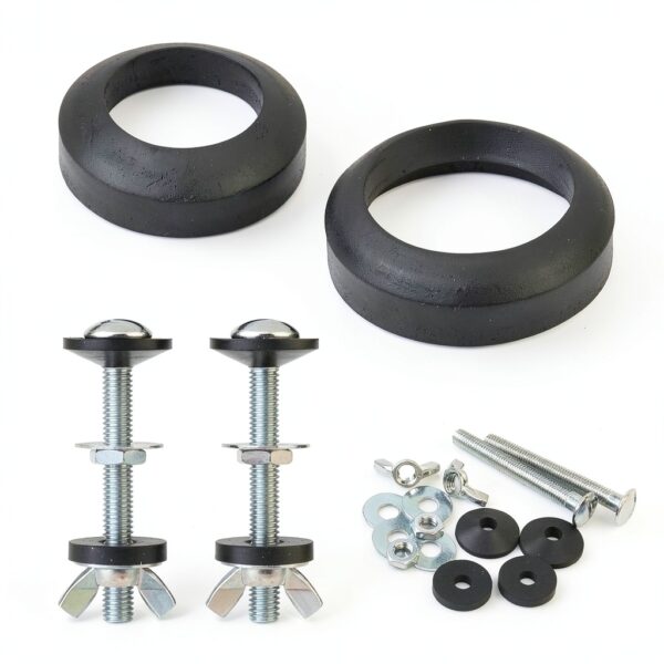 Jamini Toilet Tank Repair Kit Model JM-007 with Stainless Steel Bolts-0
