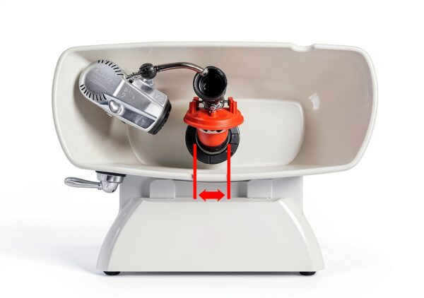 Korky Toilet Repair Kit 5010MP Black Red Silver Fill Valve-1
