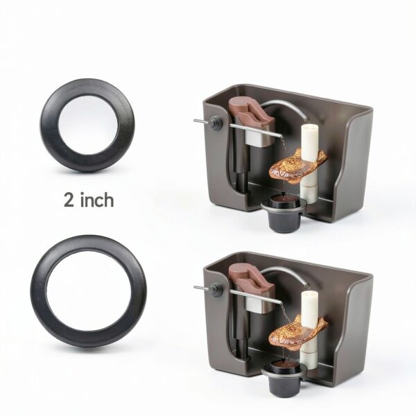 Jamini Toilet Tank Repair Kit Model JM-007 with Stainless Steel Bolts-2