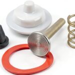 Sloan Handle Repair Kit B-50-A Small Black Plastic Metal Parts-0