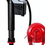 Korky Toilet Repair Kit Fill Valve Flapper Red 7-3/4 to 13-1/2 In-0