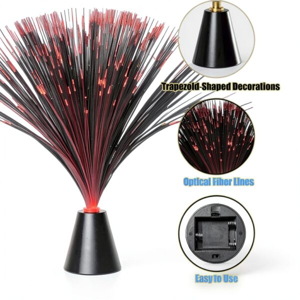 Fiber Optic Lamp 16 pcs Patelai Color Changing Crystal Base Bulk Set-1