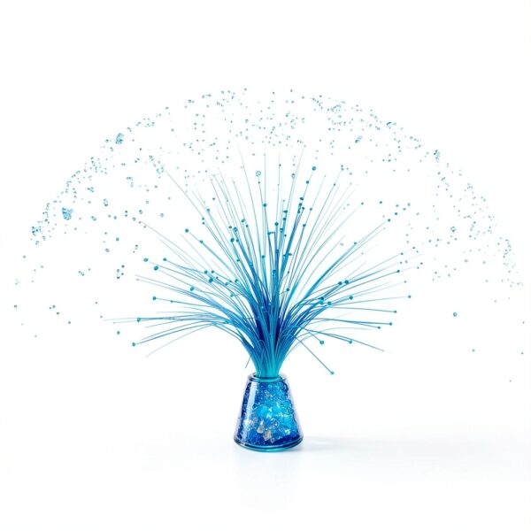 13 inch USB Corded Lamp JALORDE Color Crystals-3