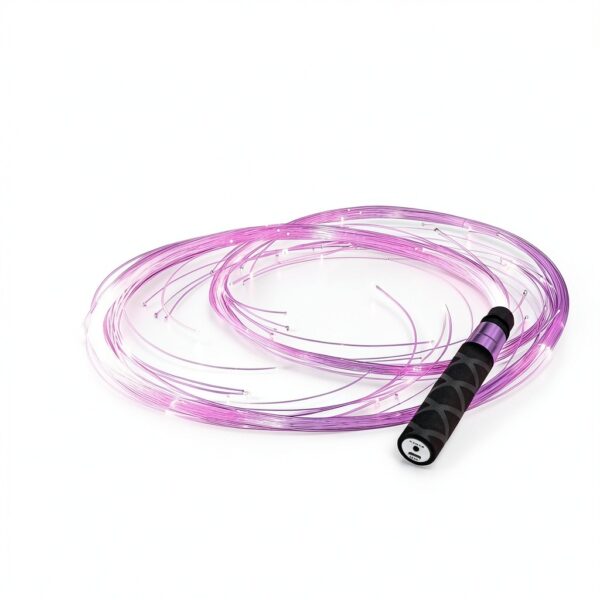 Fiber Optic Whip XINYICONG Rechargeable LED Whip 7 Colors 4 Modes-0