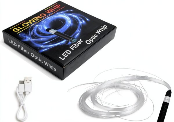 Fiber Optic Whip XINYICONG Rechargeable LED Whip 7 Colors 4 Modes-7