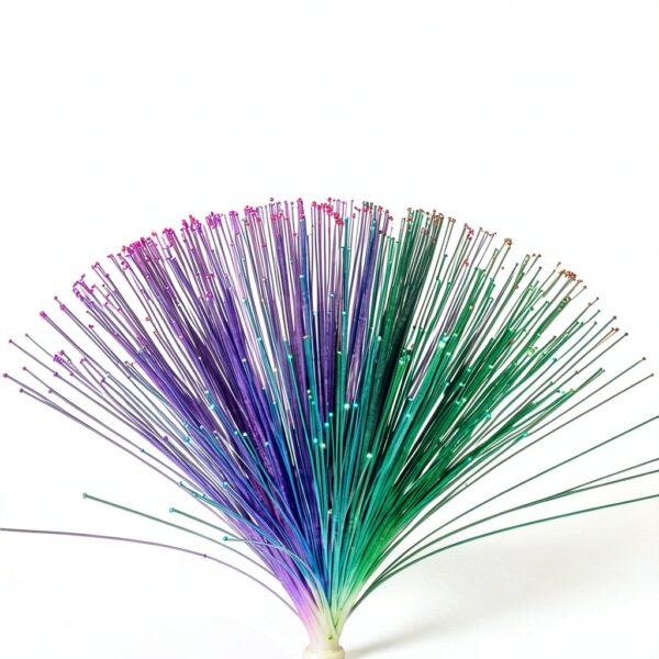 Fiber Optic Lamp Tookie Novelty Battery Powered Color Changing Light-3