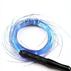 LED Fiber Optic Whip 6ft USB Rechargeable SZYICONG 7‑Color Light-0