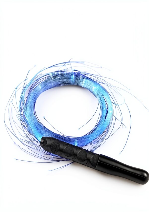 LED Fiber Optic Whip 6ft USB Rechargeable SZYICONG 7‑Color Light-0