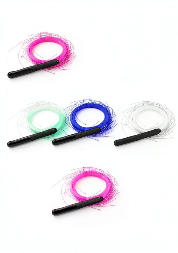 LED Fiber Optic Whip 6ft USB Rechargeable SZYICONG 7‑Color Light-3